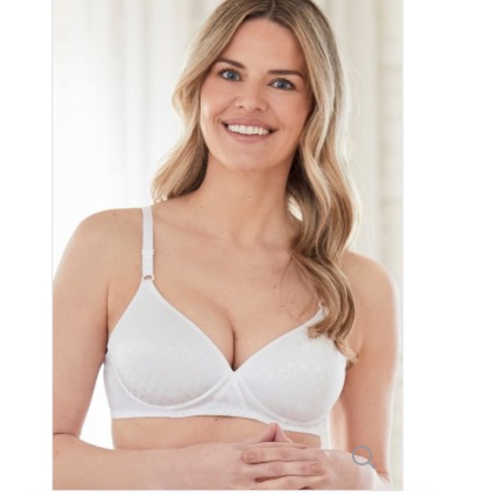 Bestform set of 2 Wireless Cotton Bras with Light Padding 38C Cup